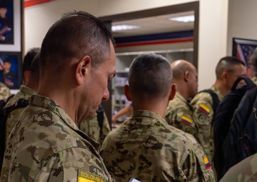PISAJ Leaders tour 95th Adjutant General Battalion on May 14, 2025