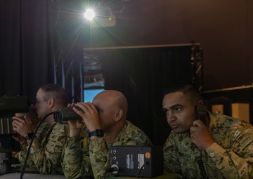 PISAJ leaders conduct Call for Fire training on May 13, 2025
