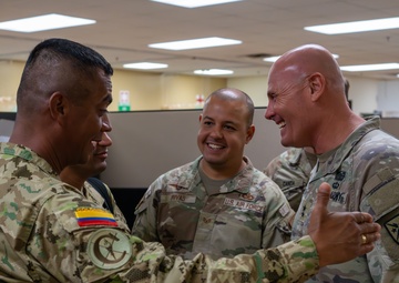 MG Winston P. Brooks greets PSAJ 20 attendees on May 14, 2025