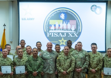 PISAJ 20 attendees at the conclusion of their course completion on May 16, 2025