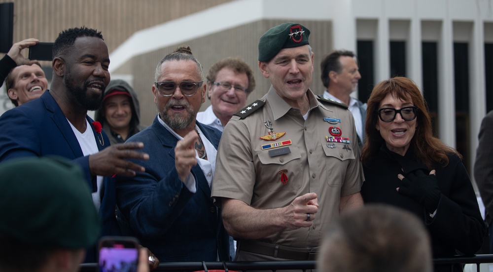 Dignitaries show up for the 2025 TAFDA parade