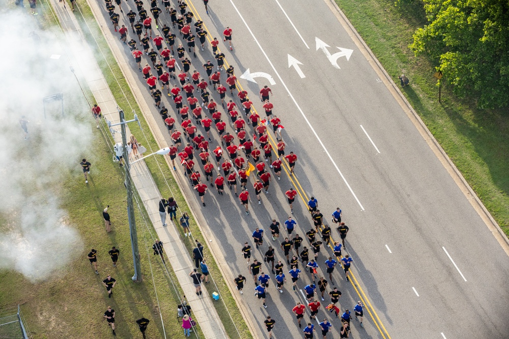 The All-American Week (2025) Division Run and Flyover