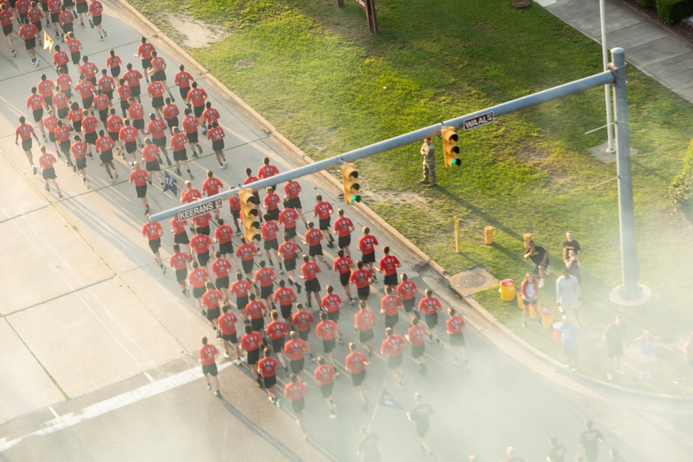 The All-American Week (2025) Division Run and Flyover