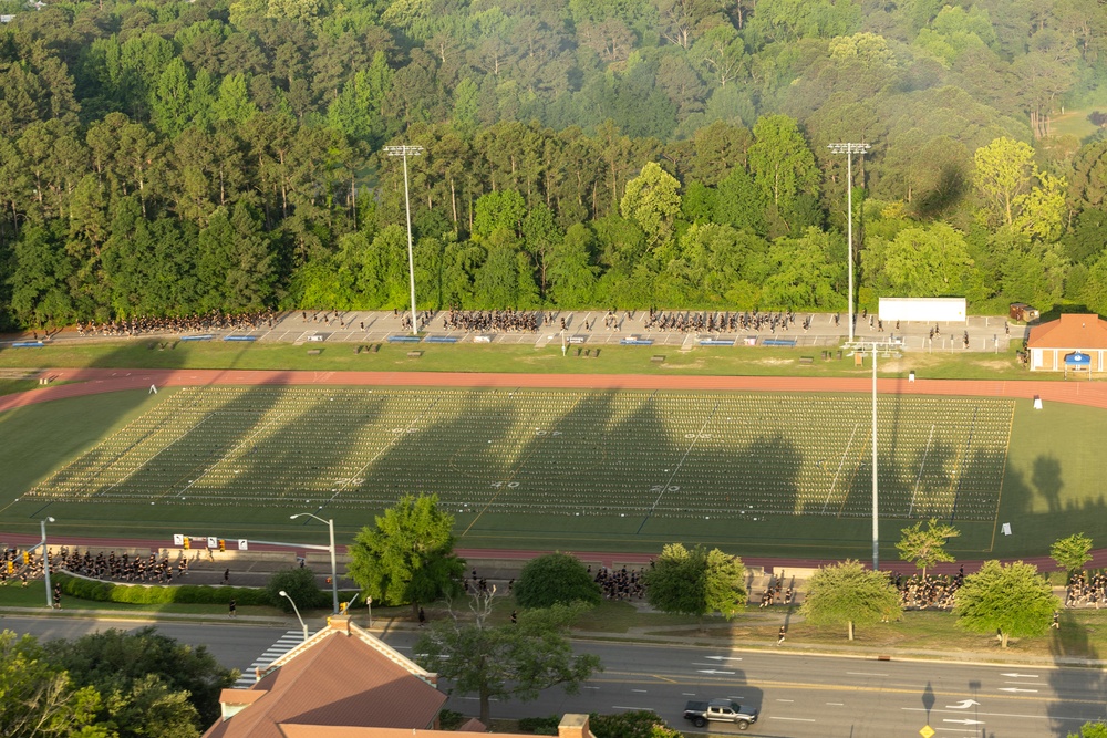 The All-American Week (2025) Division Run and Flyover