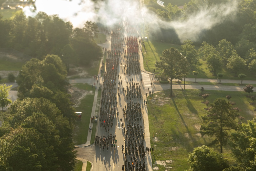 The All-American Week (2025) Division Run and Flyover
