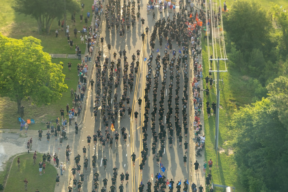 The All-American Week (2025) Division Run and Flyover