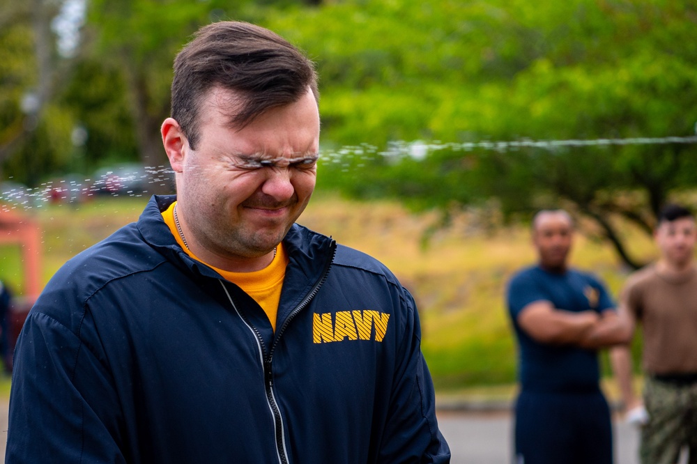 USS Ronald Reagan (CVN 76) holds security reaction force training exercise