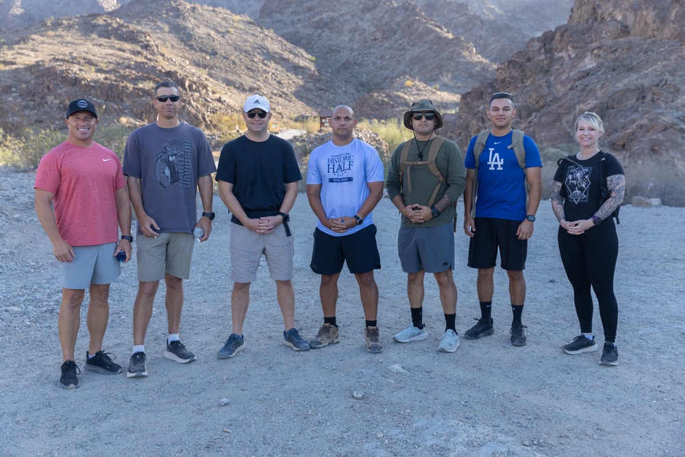 Yuma Marines go Hiking