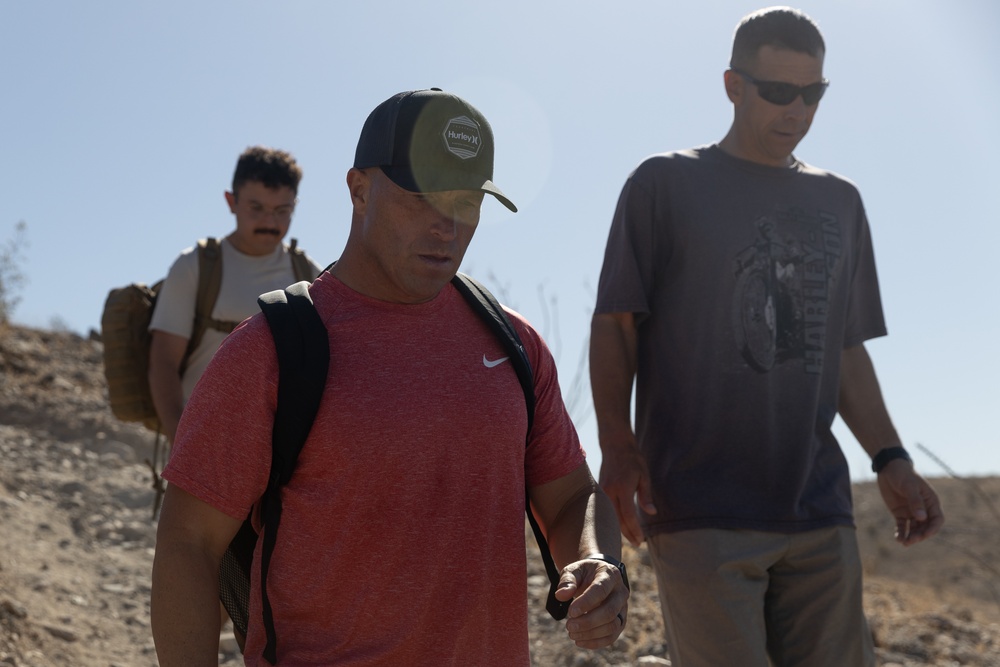 Yuma Marines go Hiking