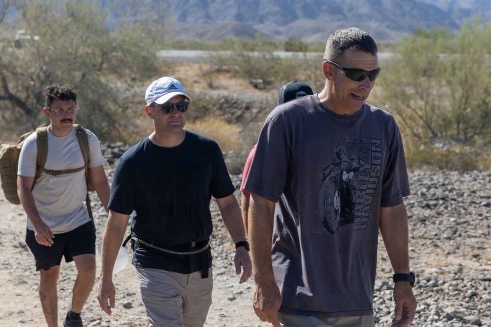 Yuma Marines go Hiking