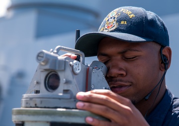 USS New York Departs Norfolk For Fleet Week NYC
