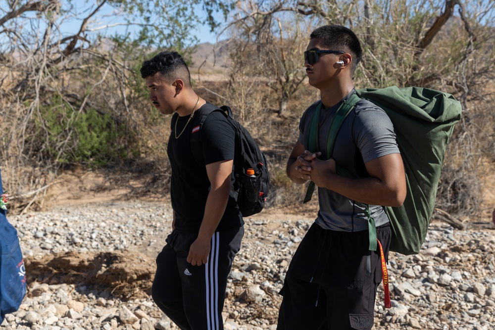 Yuma Marines go Hiking