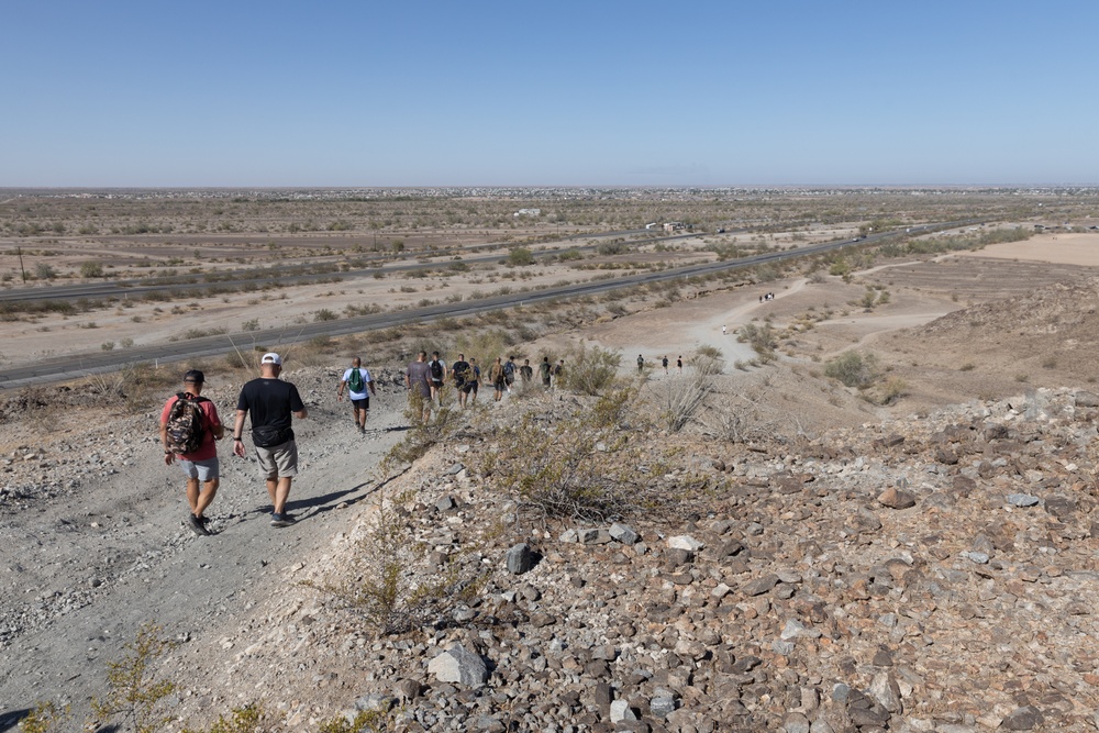 Yuma Marines go Hiking