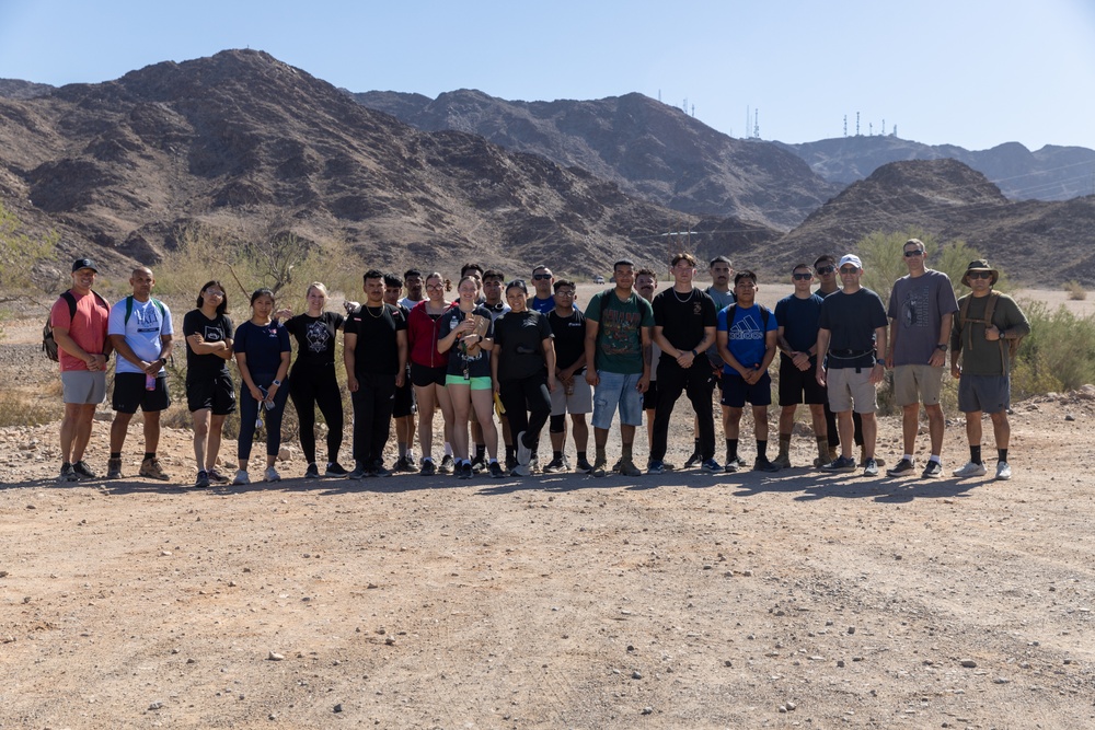 Yuma Marines go Hiking