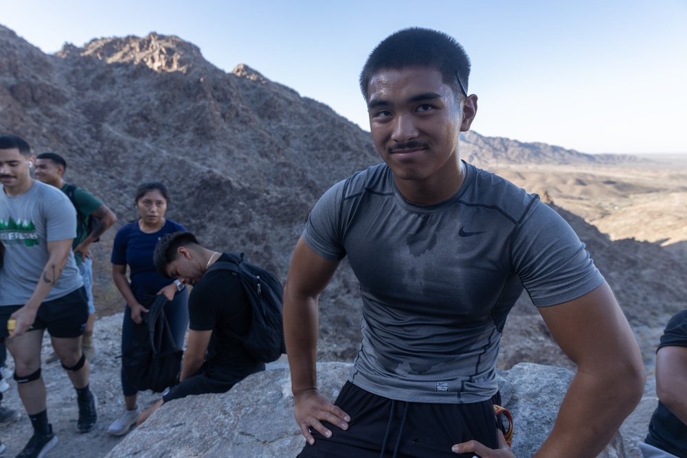 Yuma Marines go Hiking