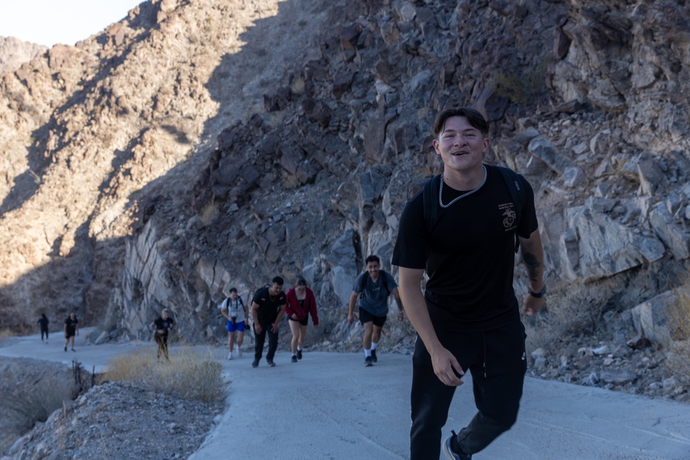 Yuma Marines go Hiking