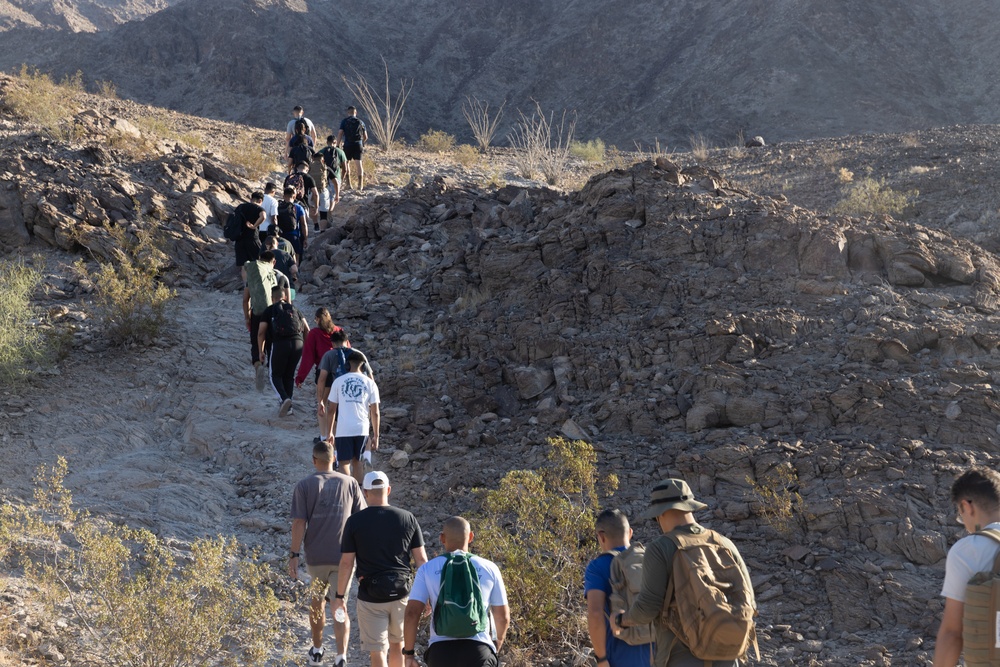 Yuma Marines go Hiking