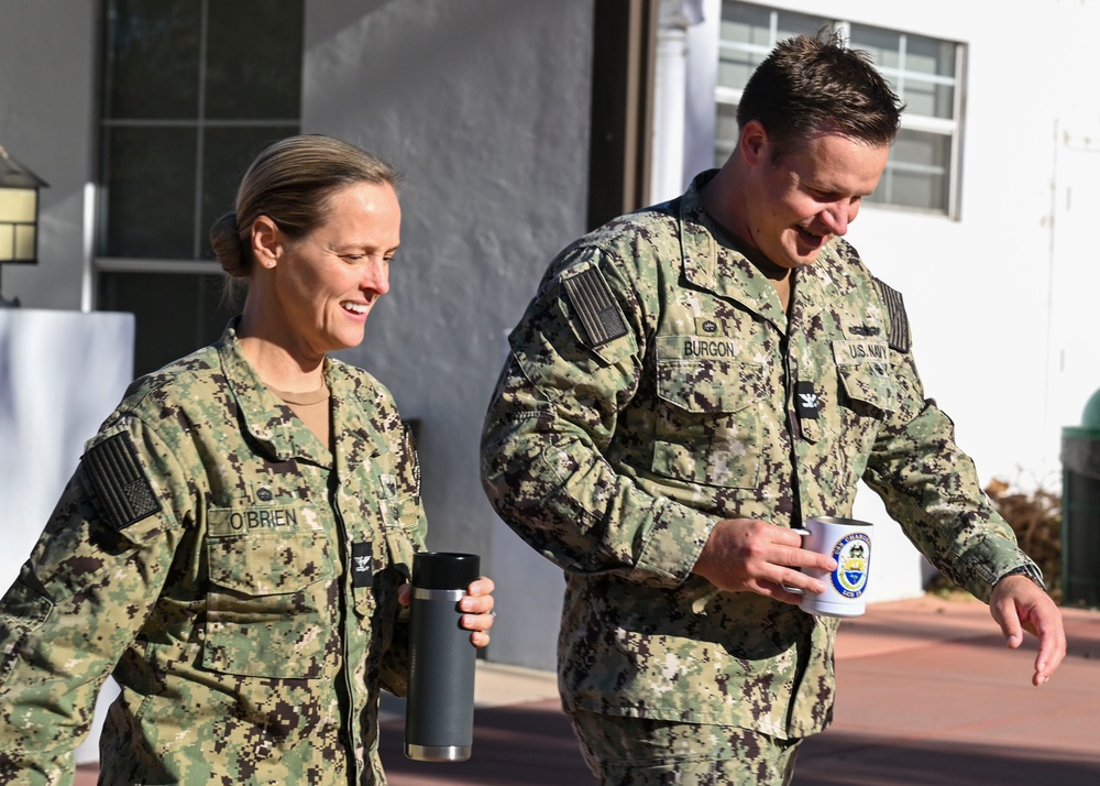 NWSSB Commanding Officer Visits NSWC Corona