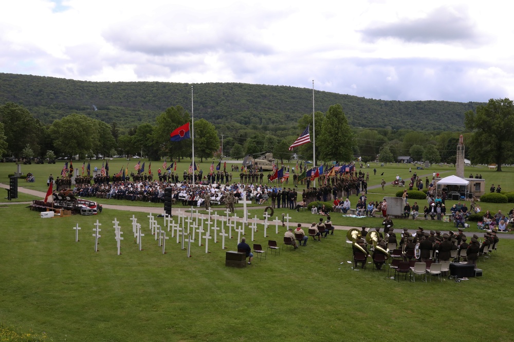 Iron Division returns to Boalsburg for annual memorial service