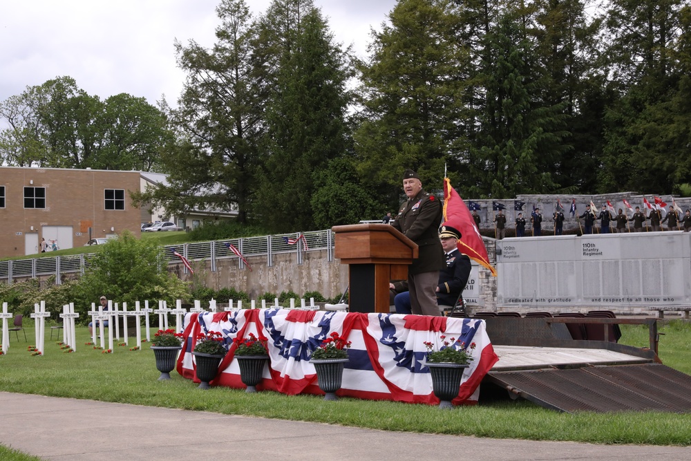 Iron Division returns to Boalsburg for annual memorial service