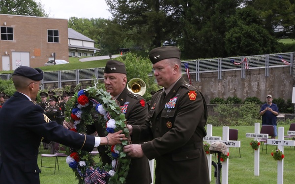 Iron Division returns to Boalsburg for annual memorial service