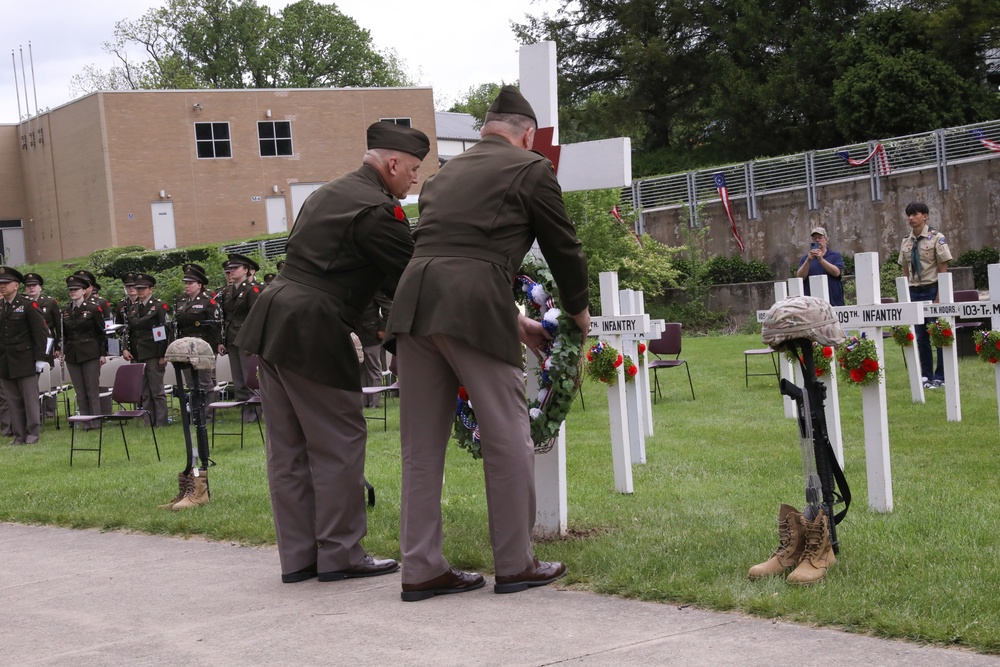 Iron Division returns to Boalsburg for annual memorial service
