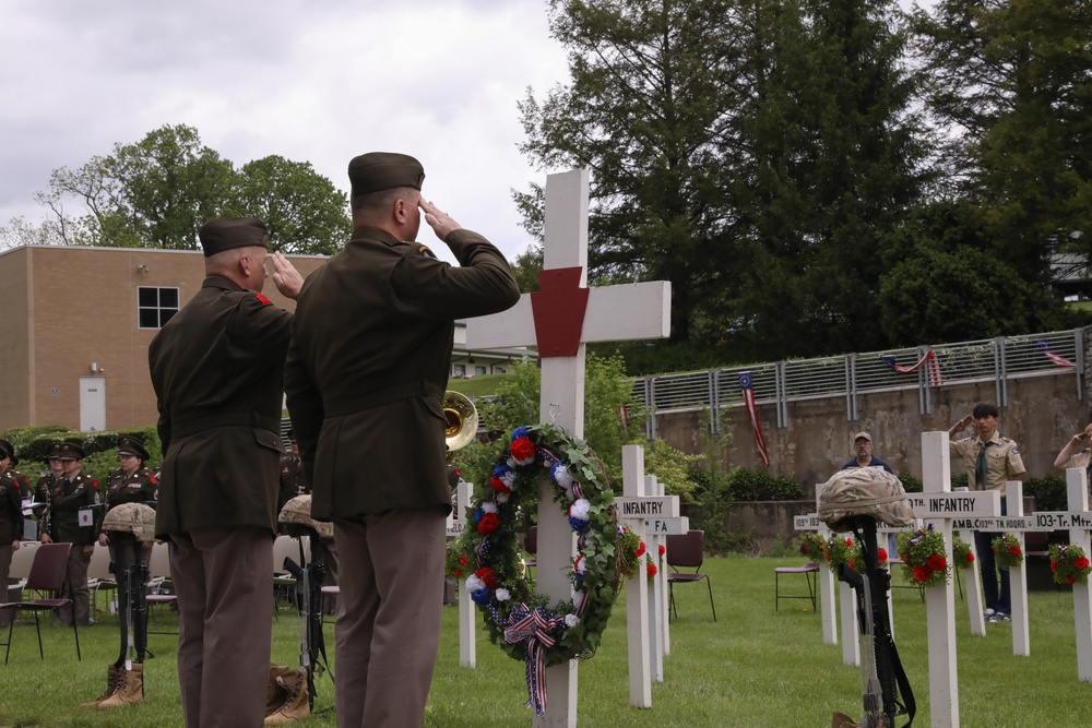 Iron Division returns to Boalsburg for annual memorial service