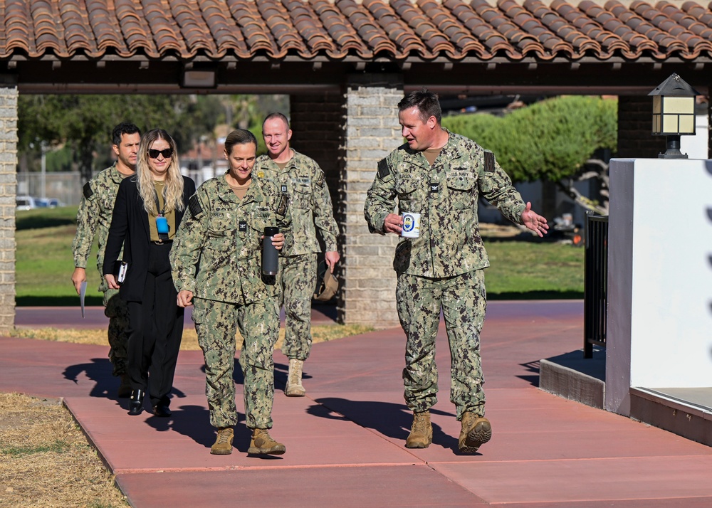 NWSSB Commanding Officer Visits NSWC Corona