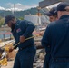 USS Benfold (DDG 65) replenishes in in Subic Bay