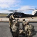 Soldiers of the 62nd Medical Brigade participate in a Medical Evacuation Training