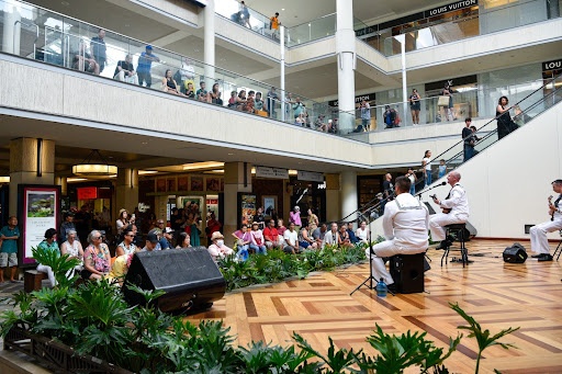 U.S. Pacific Fleet Band at Ala Moana Center