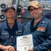 USS Benfold (DDG 65) holds awards quarters