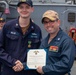 USS Benfold (DDG 65) holds awards quarters