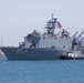 USS Harpers Ferry (LSD 49) arrives in Los Angeles for LA Fleet Week