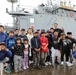 Soldiers in Yokohama engage with local youth during inaugural sports exchange