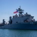 USS Harpers Ferry arrives in Los Angeles for LA Fleet Week
