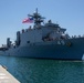 USS Harpers Ferry arrives in Los Angeles for LA Fleet Week
