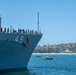 USS Harpers Ferry arrives in Los Angeles for LA Fleet Week