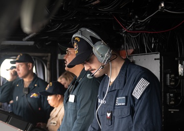 USS America (LHA 6) Conducts Sea and Anchor Detail