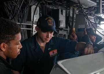 USS America (LHA 6) Conducts Sea and Anchor Detail