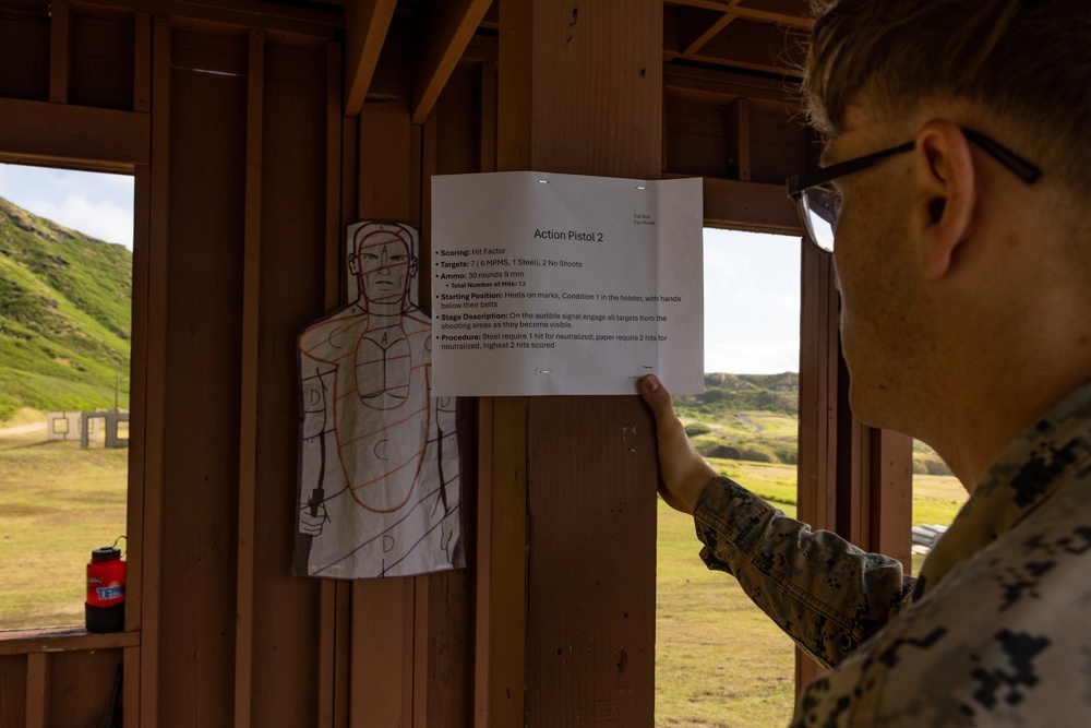 Suns Out, Guns Out: Marines compete in 3rd quarter shooting competition