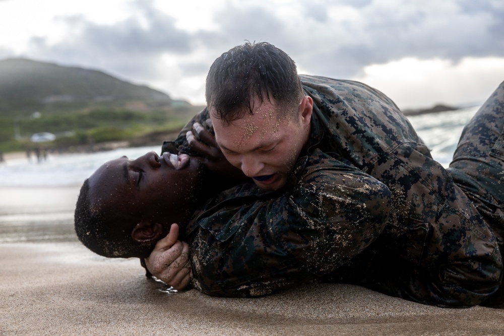 Sustaining Lethality: Headquarters Battalion Marines Conduct Physical Training at MCBH
