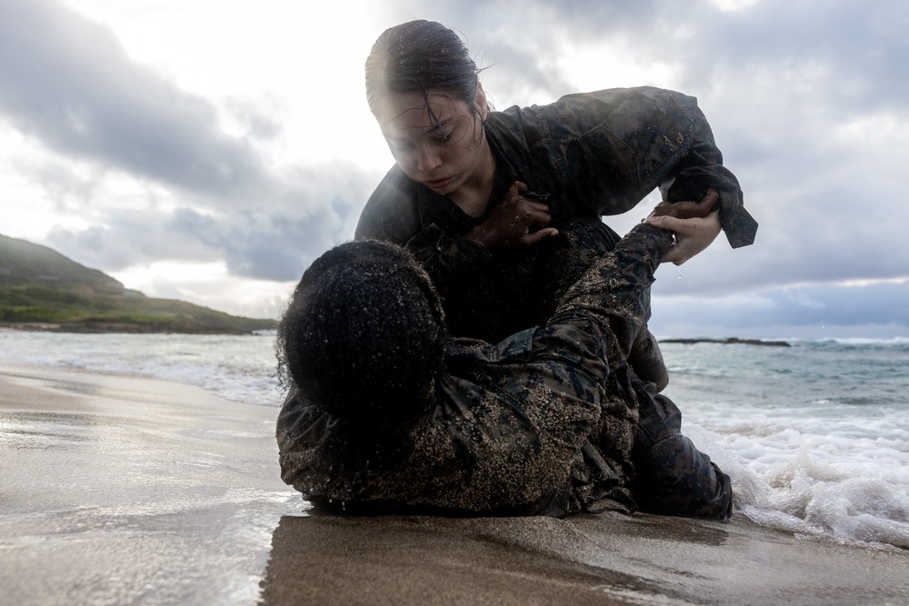 Sustaining Lethality: Headquarters Battalion Marines Conduct Physical Training at MCBH