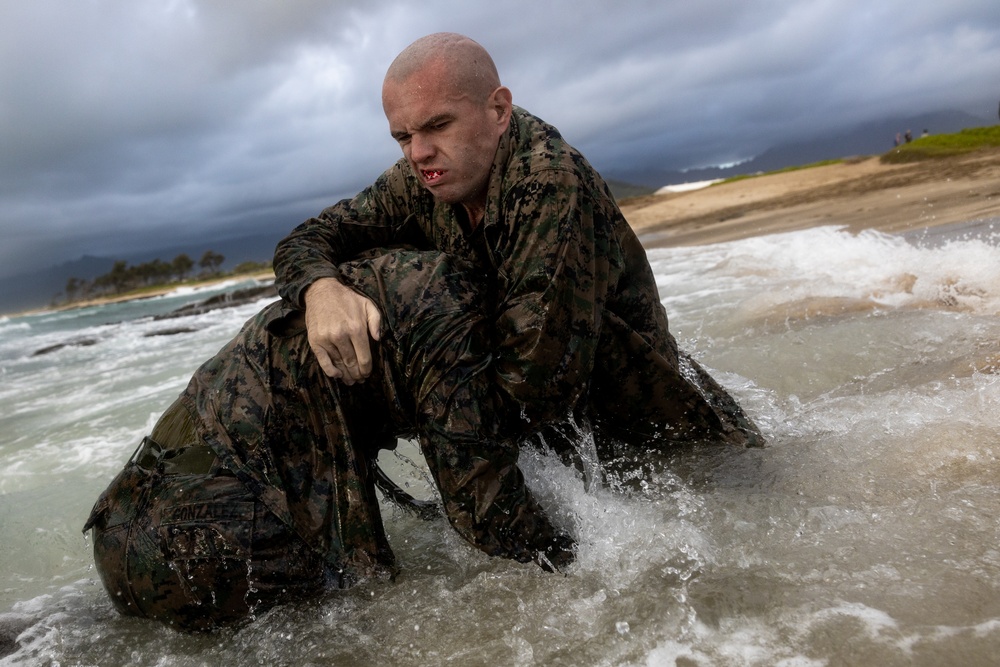 Sustaining Lethality: Headquarters Battalion Marines Conduct Physical Training at MCBH