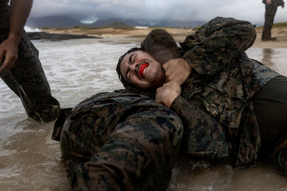 Sustaining Lethality: Headquarters Battalion Marines Conduct Physical Training at MCBH