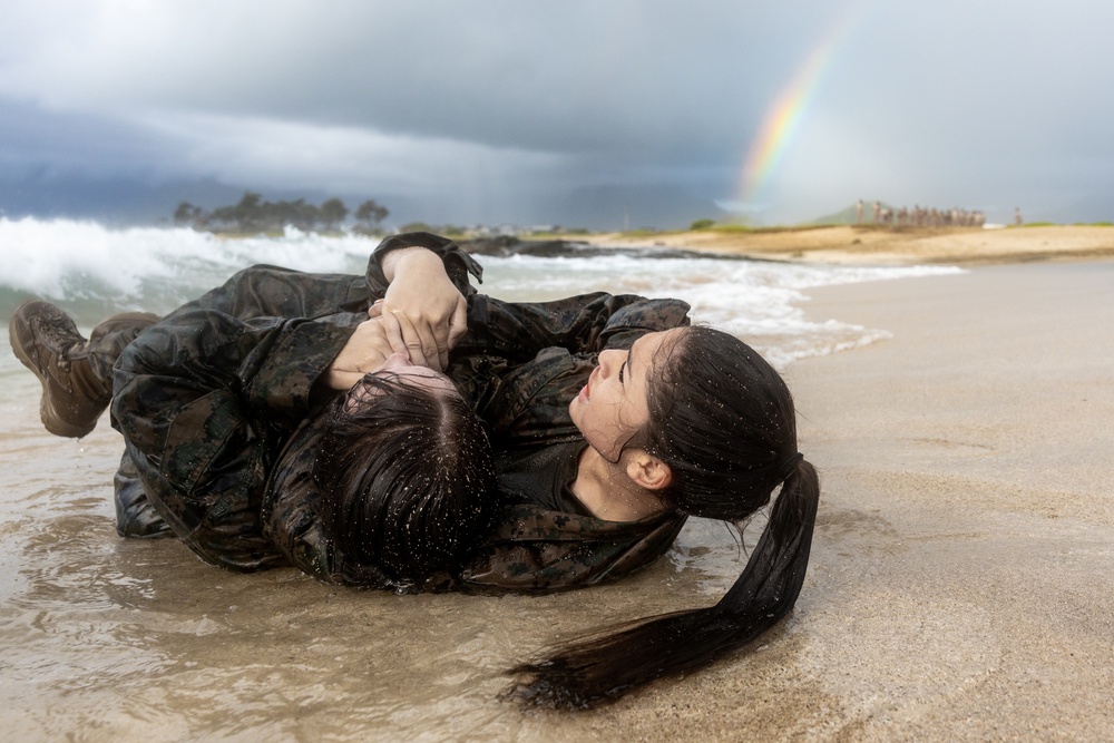 Sustaining Lethality: Headquarters Battalion Marines Conduct Physical Training at MCBH