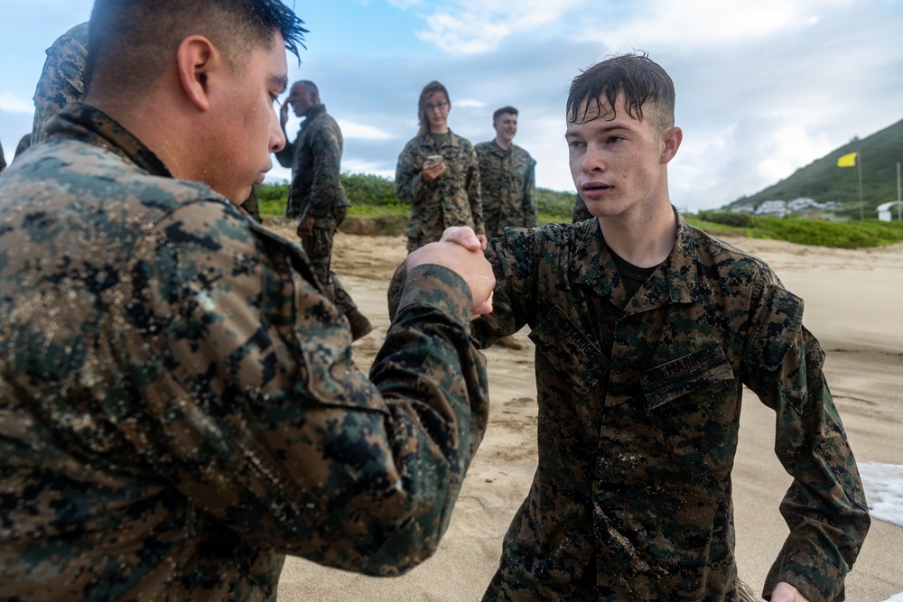 Sustaining Lethality: Headquarters Battalion Marines Conduct Physical Training at MCBH