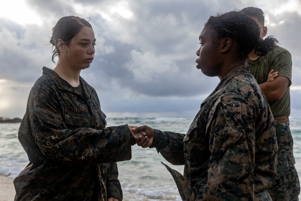 Sustaining Lethality: Headquarters Battalion Marines Conduct Physical Training at MCBH