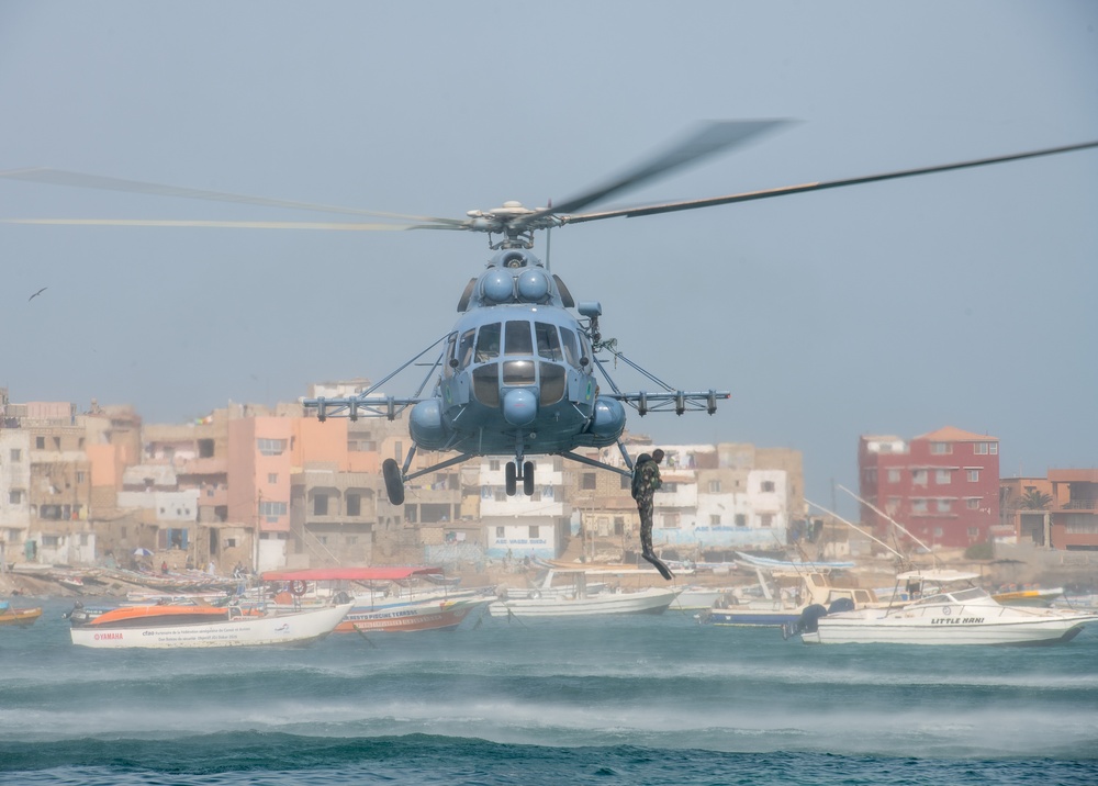 Obangame Express Senegal End of Exercise Demonstration