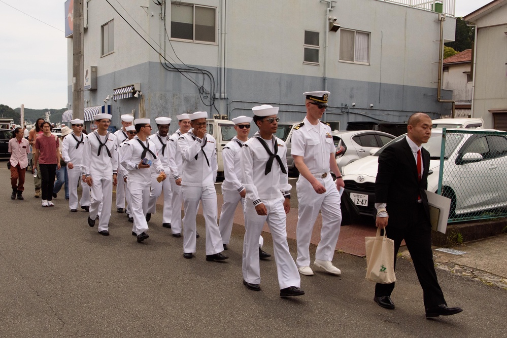 Black Ship Festival Shimoda Elementary School Visit